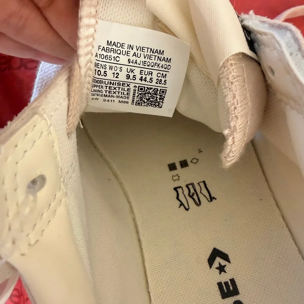 NEW Converse Chuck Taylor All Star Cruise Sneakers W12 M10.5 Beige PlatformRetro - Picture 7 of 15